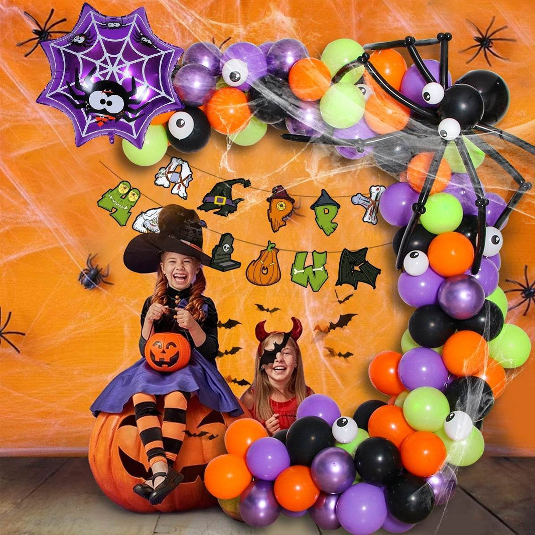 Halloween Party Decoration Balloon Combo Skull Pumpkin EX-STOCK