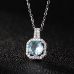 Perfume Bottle Pendant Necklace Women's Full Diamond - EX-STOCK Canada
