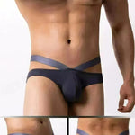 Thin Ice Silk Low Waist Men's Underwear Briefs