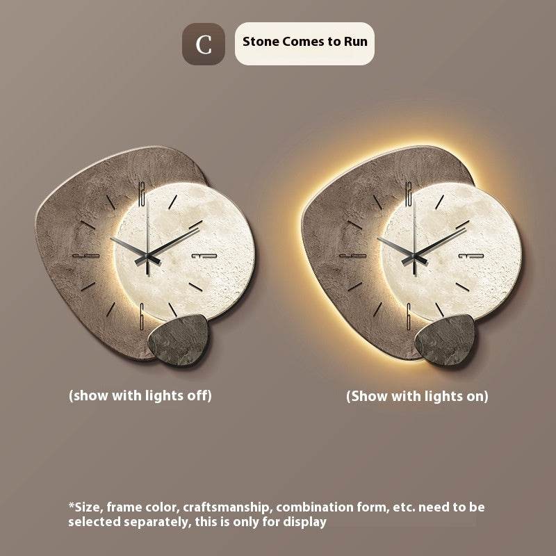Lucky Stone Restaurant Clock Wall Clock  EX-STOCK CANADA