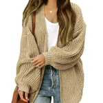 Fall fashioned jacket Knitted Cardigan sweater for women - EX-STOCK CANADA