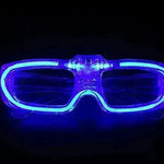 Gafas LED 2024 Año de la barra de año nuevo Propiedades de conciertos luminosos