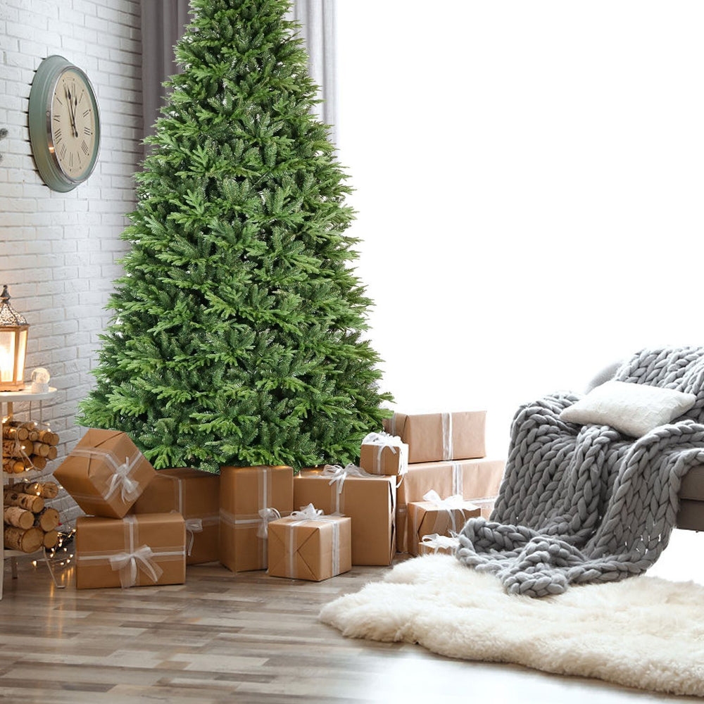 4ft PE PVC Hybrid Automatic Tree Steel Wire Wire Artificial Christmas Tree EX-STOCK Canada 