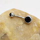 Puncture Hypoallergenic Titanium Steel Navel Buckle Belly Nail - EX-STOCK CANADA
