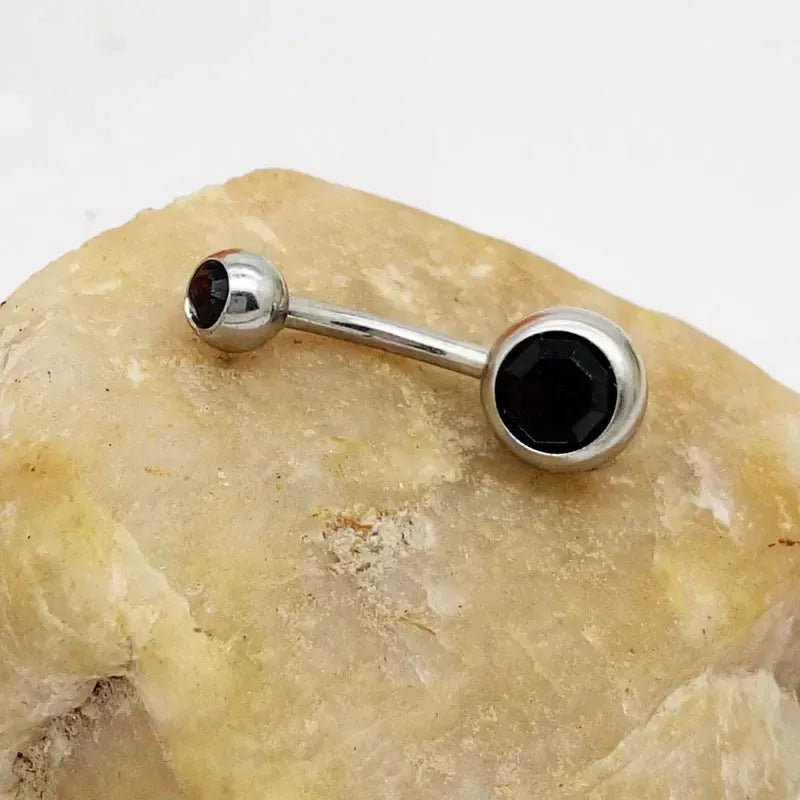 Puncture Hypoallergenic Titanium Steel Navel Buckle Belly Nail - EX-STOCK CANADA