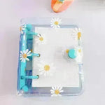 Kawaii Mini 3 Hole Daisy Notebook Planner Organizer Binder