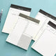 Portable Notepad Schedule Daily Planner - EX-STOCK CANADA