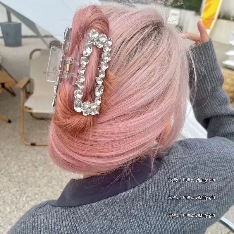 Elegant Rhinestone Hair Clip Crystal Barrette - EX-STOCK CANADA