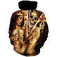Casual Street fashion Gothic Printed Hoodie Pullover Sweatshirt For Men - EX-STOCK CANADA