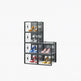 Black, Big Size, 6PCS, 36x28x21cm, Shoe Box, Plastic Mesh, Freely Combinable EX-STOCK