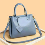 Fashion Simple Large Capacidad Trabajo Bolso de cuero