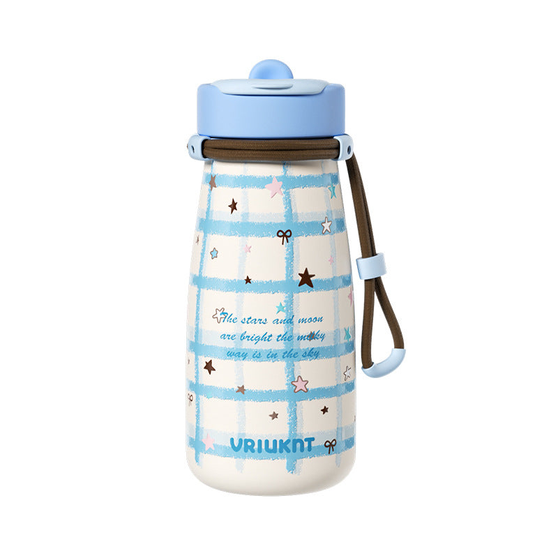 Kids Insulated Stainless Steel Thermos Cup 650ml – Cute Cartoon Design for School |  Colours7 
