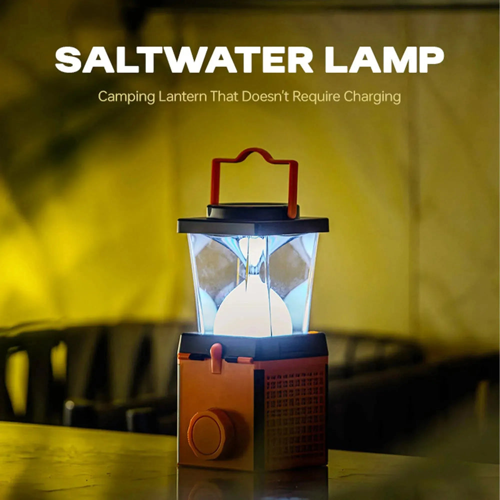 Multi-function Salty Water Camping Lantern - EX-STOCK CANADA