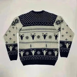 Pullover Crewneck Jacquard Christmas Sweater - EX-STOCK CANADA