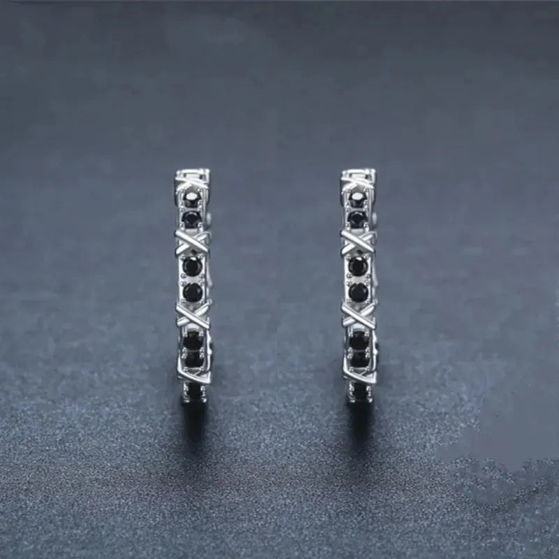 Fashion Simple Zircon Women's Copper Earrings - EX-STOCK CANADA