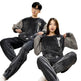 Coral Fleece Couple Plus Size Pajamas For Women - EX-STOCK Canada