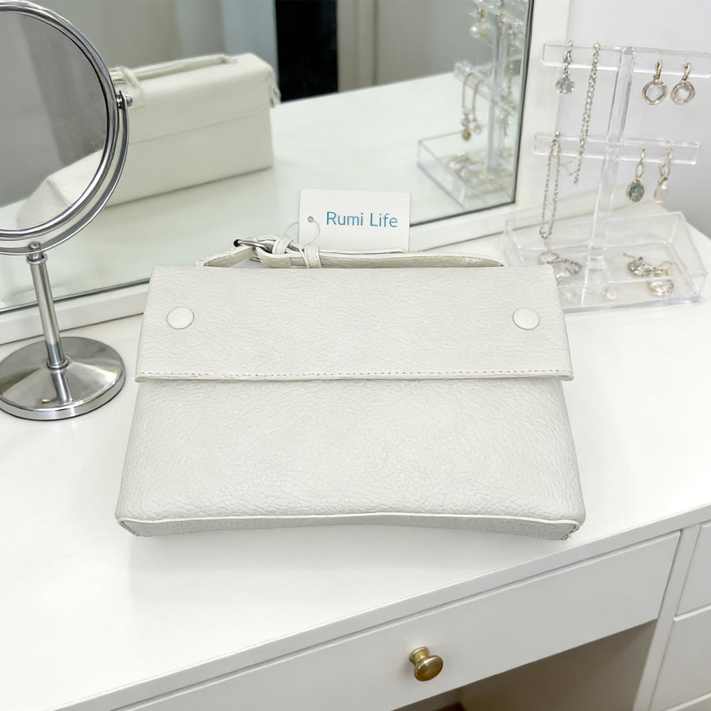 Bolso blanco de moda sencillo -EX-STOCK Canada 