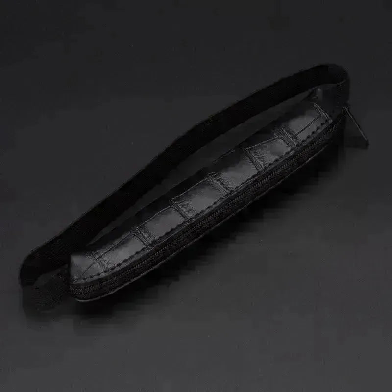 Easy To Carry PU Leather Office Pencil Case - EX-STOCK CANADA