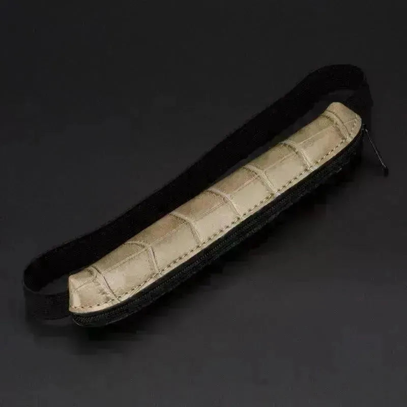 Easy To Carry PU Leather Office Pencil Case - EX-STOCK CANADA
