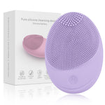Beauty Face Wash Massage Instrument Electric Silicone Cleansing Instrument 
