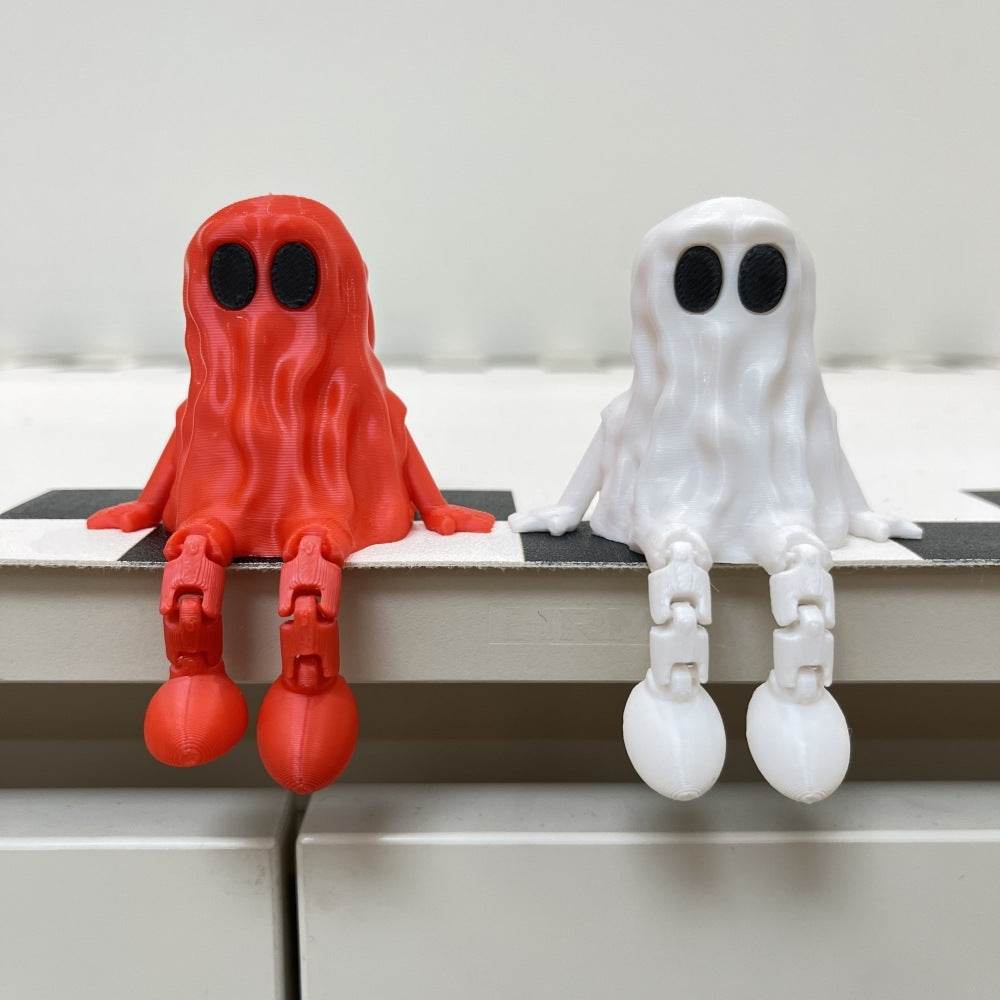 3D Printing Halloween Ghost Movable Joint Ornaments EX-STOCK