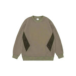 Retro plain Round Neck Pullover Sweater top For Men - EX-STOCK CANADA
