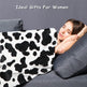Cow Print Blanket Flannel Blanket EX-STOCK Canada 