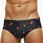 Solid Color Plus Size Swimming Trunks Briefs Shorts underwear - EX-STOCK CANADA