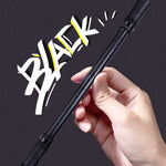 Black Pen Spinning Trick Pen – Finger Flexibility Training Toy for Students & Beginners