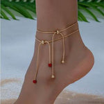 Fashion Temperament Girls Foot Ornaments Generous All-match Jewelry Anklets - EX-STOCK Canada