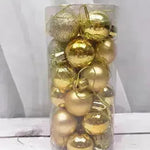 Decoración navideña bola de Navidad mate brillante