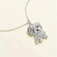 Eco-friendly Zinc Alloy Die Casting Puppy Pendant Necklace - EX-STOCK CANADA
