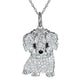 Eco-friendly Zinc Alloy Die Casting Puppy Pendant Necklace - EX-STOCK CANADA