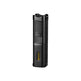 A black personal safety device, likely a pepper spray canister, shown vertically against a plain white background.