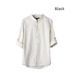 Men's Linen Vintage Plus Size Shirt - EX-STOCK CANADA