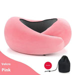 Soft Memory Foam Travel Neck Pillow U Shape Adjustable Support Comfortably Sleeping On Plane Car Office Noon Break - EX-STOCK Canada