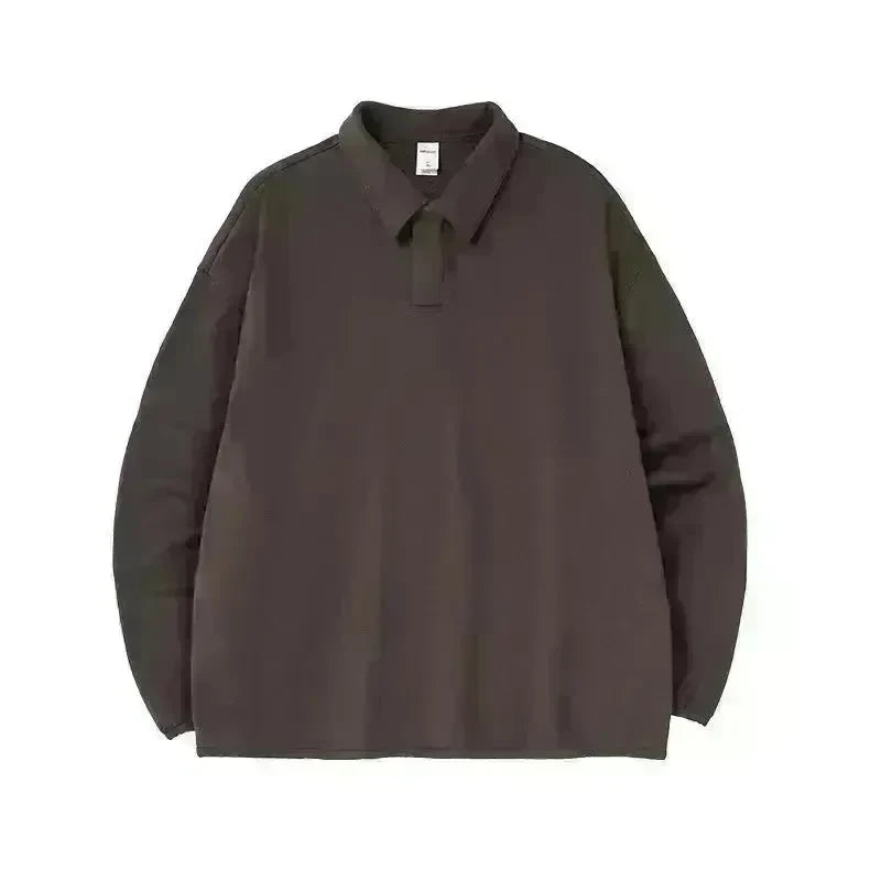 Fall And Winter Oversized Lapels Fleece Sweatshirt Pullover Top for men - EX-STOCK CANADA