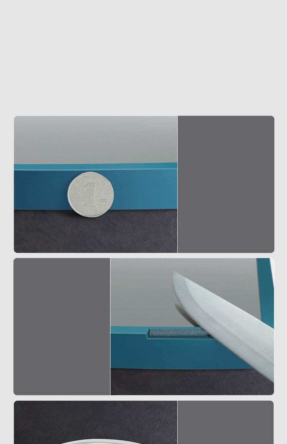 Multifunctional Stainless Steel Cutting Board Thickened Chopping  Mildew Proof EX-STOCK Canada 