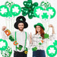 St. Patrick's Day Balloon Party Decoration Kit – 32-Piece Clover & Lucky Balloon Set