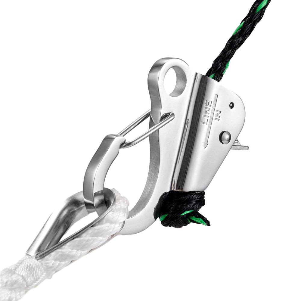 Boat Anchor Hook, 304 Stainless Steel Slide Anchor, Knotless Anchor System With Quick Release, Boat Anchor Hook Clips For EX-STOCK