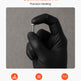 Guantes desechables de nitrilo negro 4,5 mil sin látex ni polvo 100 unidades talla L 
