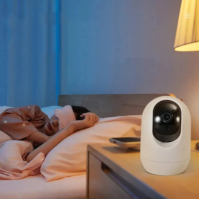 Wireless WiFi Voice Intercom Night Vision Lighting Home Monitoring Surveilance Camera - EX-STOCK CANADA