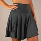 High Waist Belly Contracting Running Short Skirt Anti-exposure Yoga Skirt - EX-STOCK CANADA