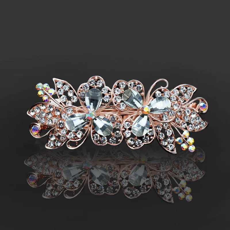 Rhinestone bow hair clip Accessories - EX-STOCK CANADA