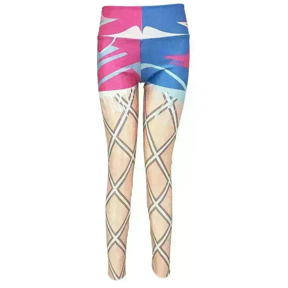 Elastic Exercise Tights Gym Yoga Slim Leggings - EX-STOCK CANADA
