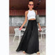 Elastic Waist Fashion Casual Wide-leg Pants For Women - EX-STOCK CANADA