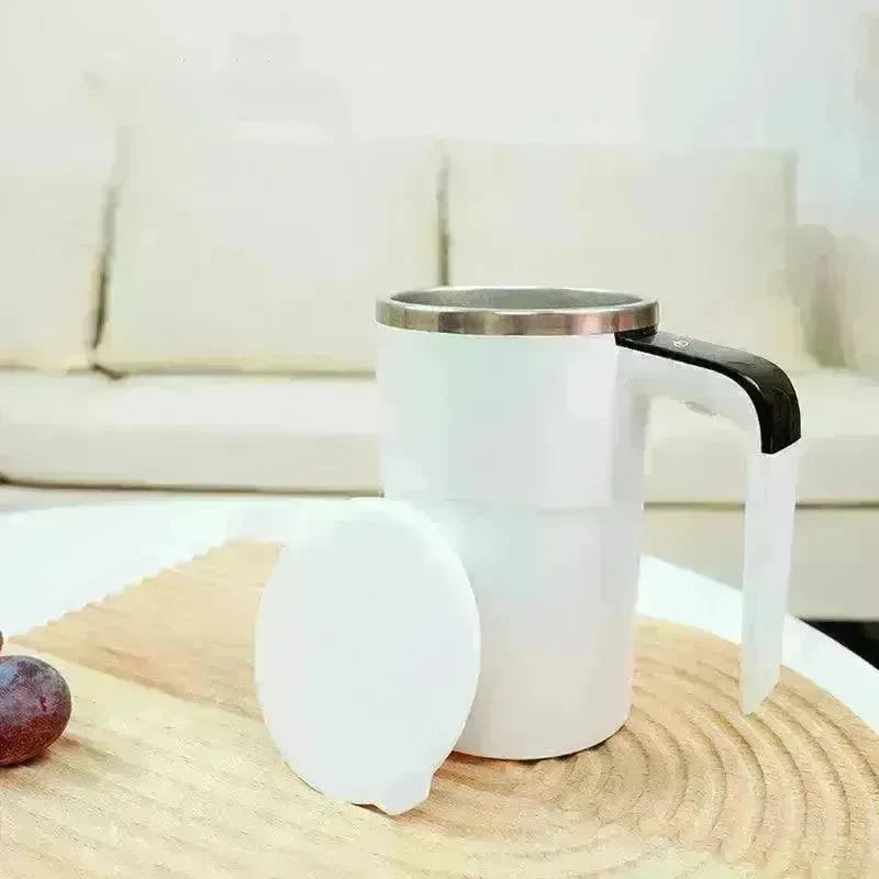 Electric Coffee Mug USB Rechargeable Automatic Magnetic Cup IP67 Waterproof Food-Safe Stainless Steel For Juice Tea Milksha Kitchen Gadgets - EX-STOCK CANADA