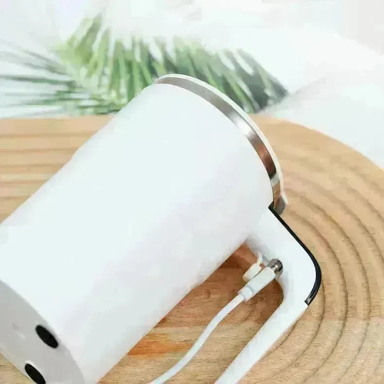 Electric Coffee Mug USB Rechargeable Automatic Magnetic Cup IP67 Waterproof Food-Safe Stainless Steel For Juice Tea Milksha Kitchen Gadgets - EX-STOCK CANADA