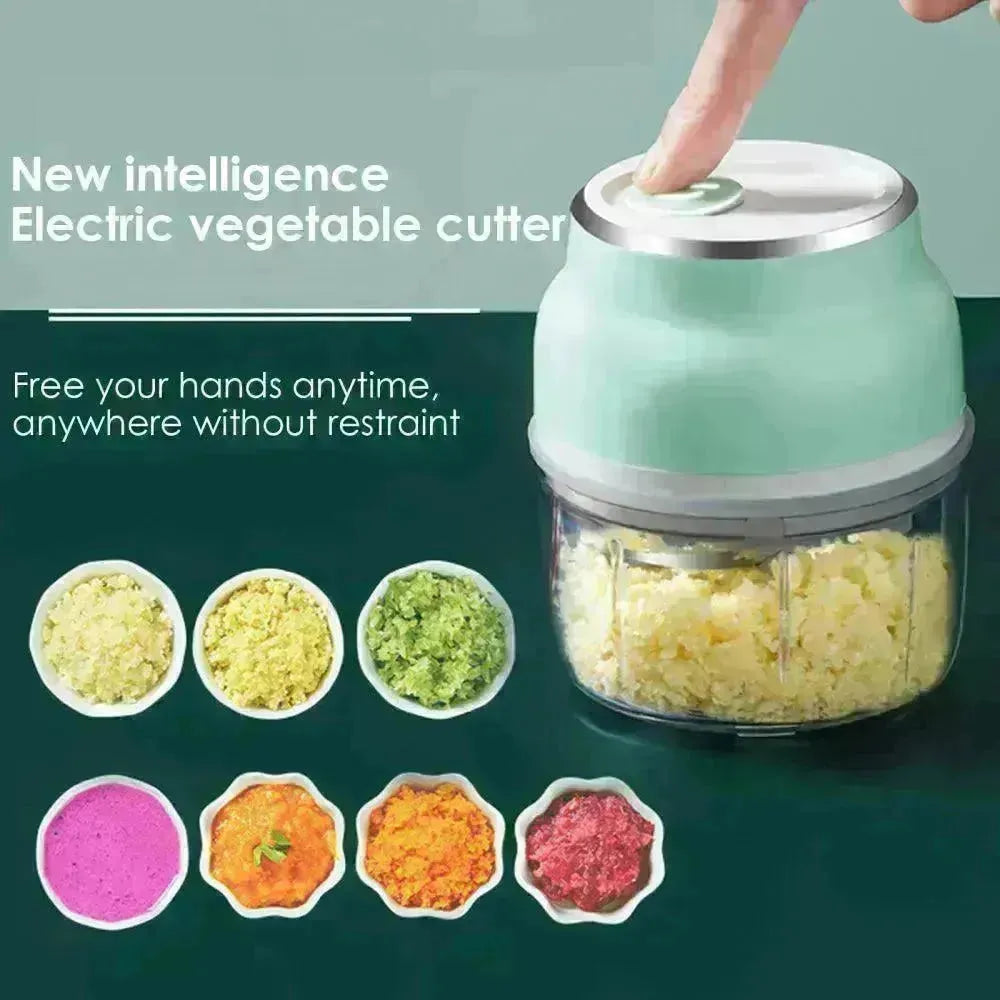 Electric Mini Garlic Masher Small Household Appliances Meat Grinder - EX-STOCK CANADA