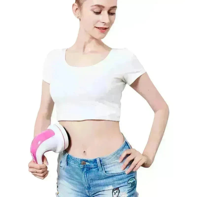 Electric Slimming Massager Fat Burner Fat Removal Machine Instrument Arm Belly Leg Fat Pushing Fat Vibration Shaking Machine - EX-STOCK CANADA